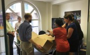 One of the tasks from the 2019 summer party - build a slide! 