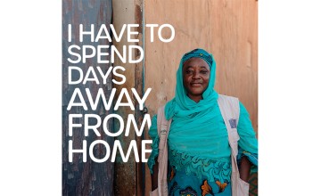 Ramatou Jean Coffi, Concern’s Community Awareness Officer in the Tahoua region of Niger.