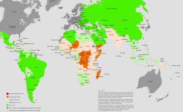 Global Hunger Index World Map