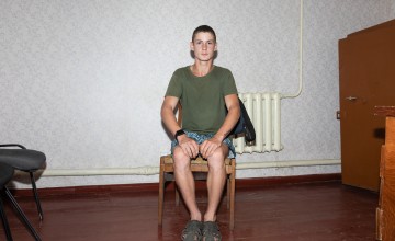 Pasha* (19) from a village in Sumy Oblast. Pasha became a “father” for his three siblings. Photo: Mykhaylo Palinchak/Concern Worldwide
