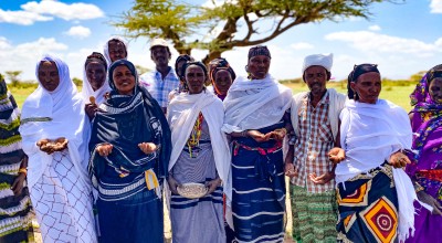The women of the Chalbi Salt Self-Help Group